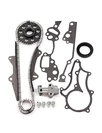 scitoo Timing Kit de cadena con juego de juntas Fits 1985 1995 Toyota 2.4L 22r 22RE 22rec Motor