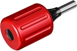 Hawink Tattoo Cartridge Grip Adjustable Twist Rings Red 36mm CNC-G2-2