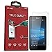 iCarez Tempered Glass Screen Protector for Lumia 950 XL Easy Install - 1 Pack