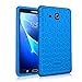 Fintie Silicone Case for Samsung Galaxy Tab A 7.0, [Honey Comb Series] Light Weight [Anti Slip] Shock Proof Cover [Kids Friendly] for Galaxy Tab A 7-inch Tablet 2016 Release (SM-T280/SM-T285), Blue
