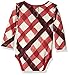 Burt's Bees Baby Unisex Baby Pant, 100% Organic Cotton, Winter Berry Bodysuit & Romper Set, 18 Months