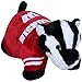 Fabrique Innovations NCAA Pillow Pet, Wisconsin Badgers