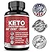 Keto Weight Loss Supplement: Rapid Fat Burner, Metabolism and Energy Ketosis Diet Pills for Men and Women - All Natural Gluten/Sugar Free Supplements with Raspberry Ketones - 60 Veggie Capsules