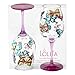 Enesco Designs by Lolita Butterfly Acrylic Wine Glasses, Set of 2, 16 oz.