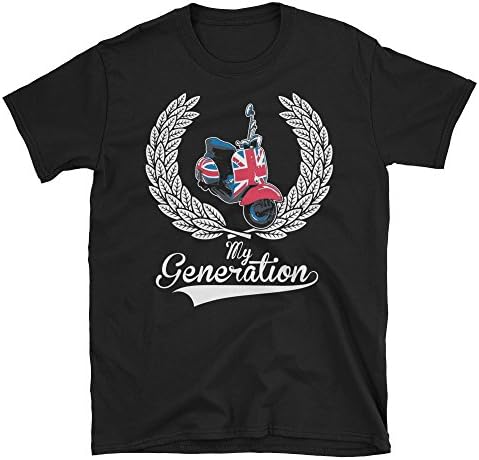 Great American Gifts Mods My Generation Short-Sleeve Unisex T-Shirt