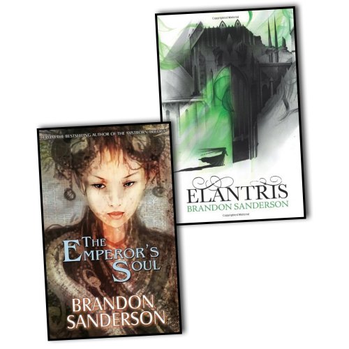 Brandon Sanderson Elantris 2 Books Collection Pack Set RRP: £17.98 (Elantris, The Emperor's Soul)