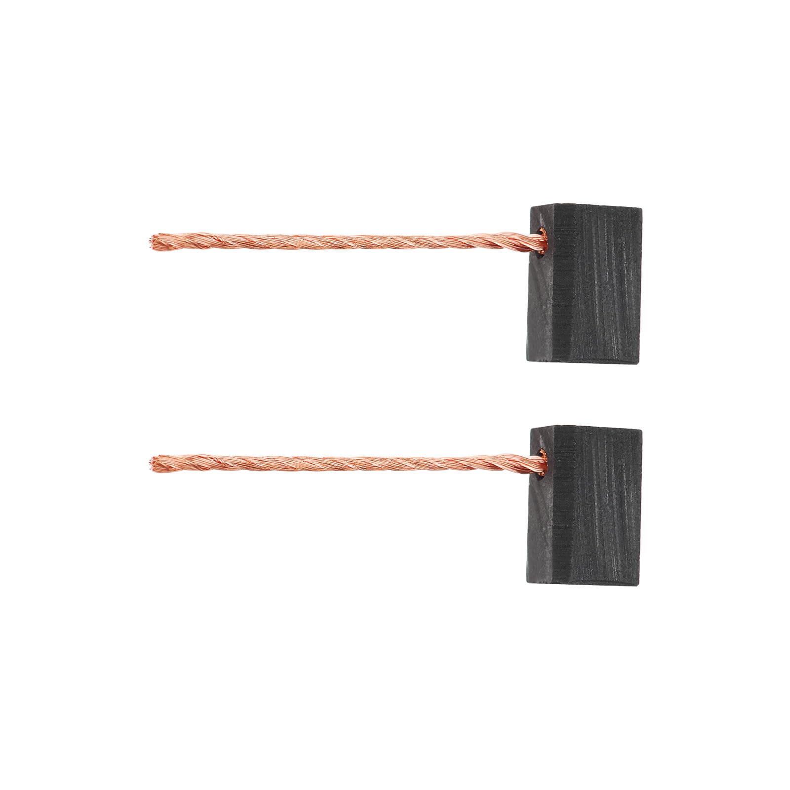 EMSea 2pcs Electric Pole Saw Motor Carbon Brushes 6.35x6.35x10.5mm 8Amp Compatible with Remington RM1425 RM1015P
