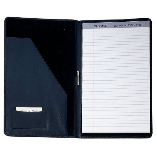 Royce Premium Bonded Leather Legal Size Pad Holder