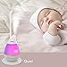 Ayes Water-drop Air Purifier/Ultrasonic Aroma Diffuser & Cool Mist USB Portable Humidifier Multi Use for Travel Office Home Car Bedroom Baby Room/Auto Shut-off /7 colors changing