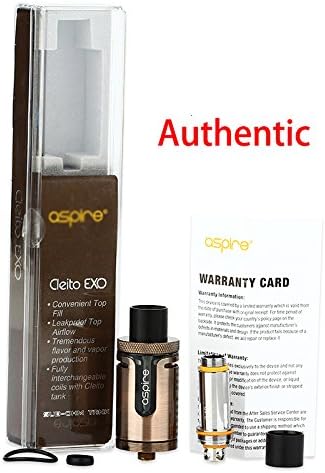 2ml AspĬrȇ Ćlȇito EXO ŧank With Ćlȇito COĬLS Gold