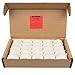 Soy Tealight Candles - 25 Unscented - All Natural Color - Clear Cup Candles with 6 to 8 Hour Burn Time - by Soyworx