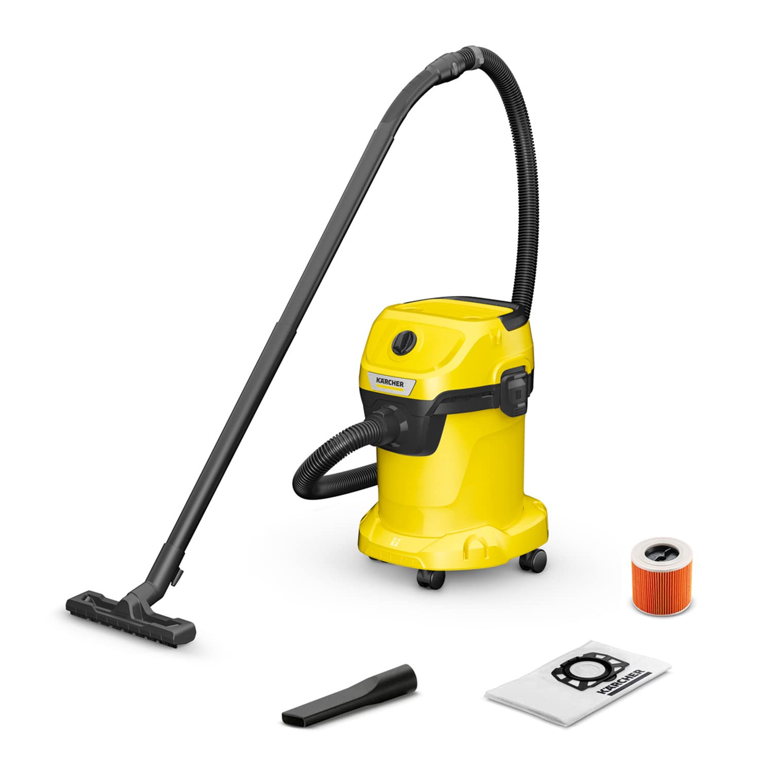 Karcher-Aspirador-en-Seco-y-Humedo-WD-3-V-17420-funcion-de-soplado-1000-W-deposito-de-plastico-17l-Manguera
