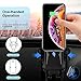 Auto Clamping Wireless Car Charger, 10W/7.5W Qi Fast Charging Car Mount,Windshield & Dashboard Air Vent Phone Holder Compatible with iPhone Xs/Xs/Max/XR/X/8/8Plus,Samsung S10+/ S10/ S9+/S9/S8/S7&More