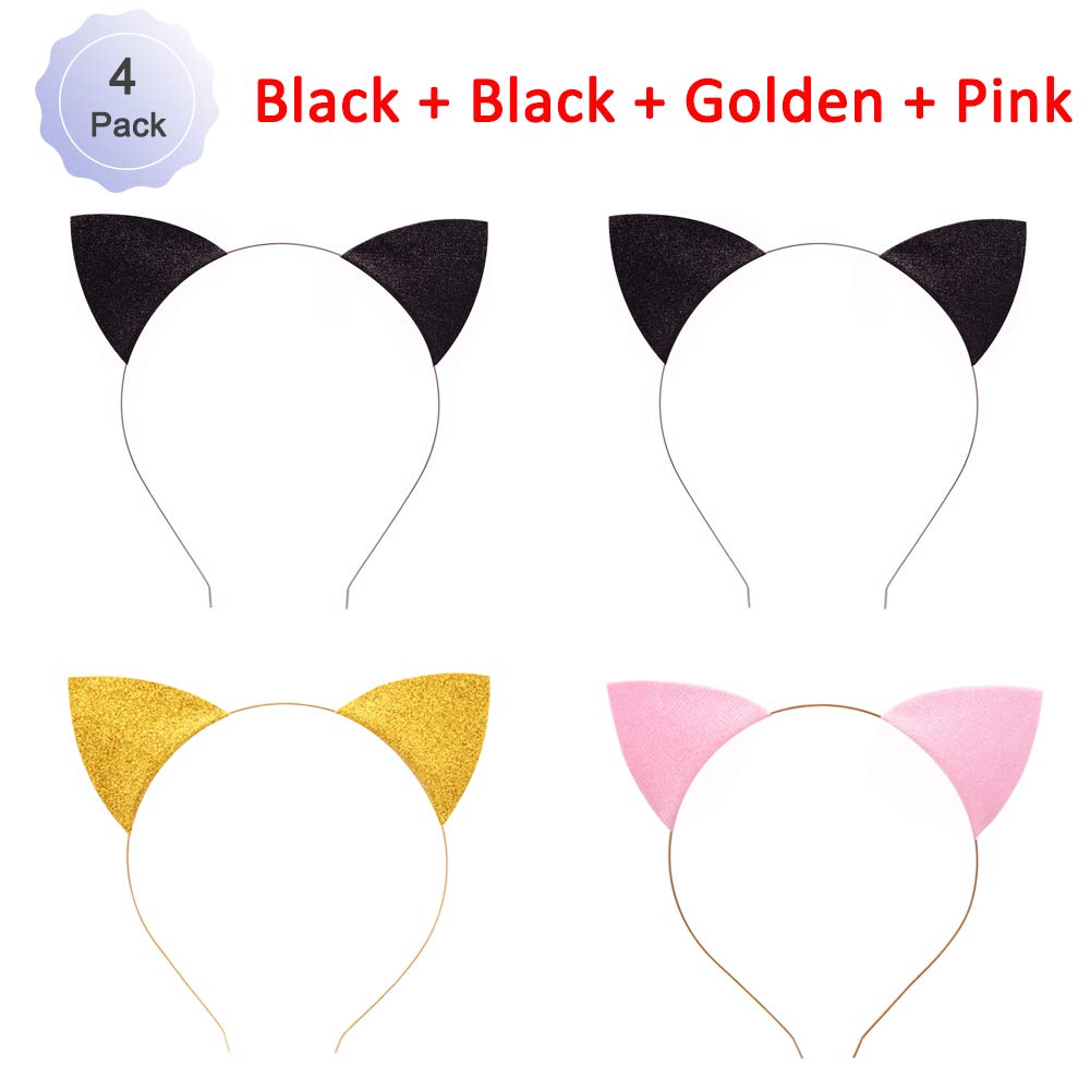 Cat Ears Headband Cat Headbands Kitty Hair Hoop Women