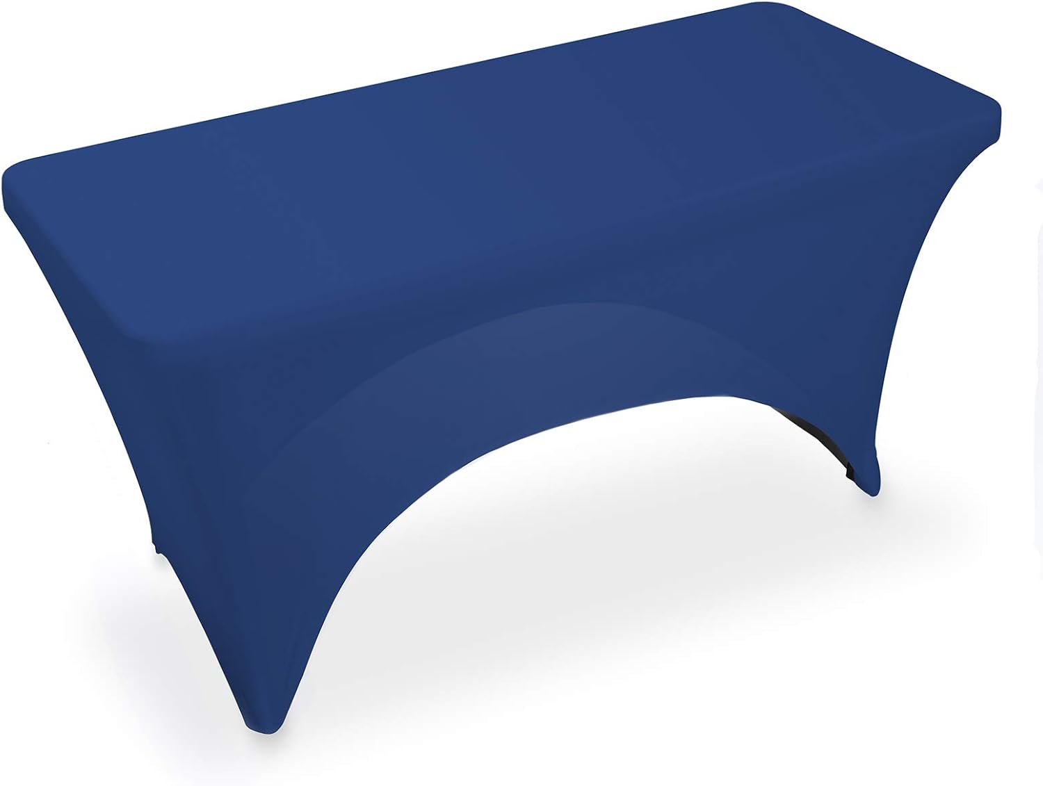 Lann's Linens - 4' Fitted Stretch Tablecloth for 48