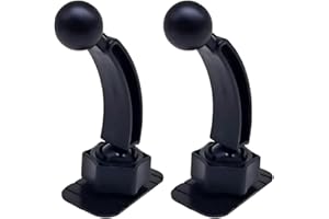 Universally Double 17mm Ball Joint Adhesive Base Phone Mount For Car Phone Holders Navigation Stands Double Ball Mount Adapte