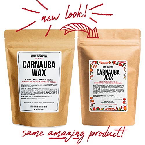 Carnauba Wax Wax for Car, Wood and Leather Finish Food Grade, Pure