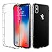 iPhone X Case Clear, CaseSolid Crystal Clear Ultra Thin Slim Fit Shockproof Bumper Full Protective Soft TPU Case for iPhone X - Clear