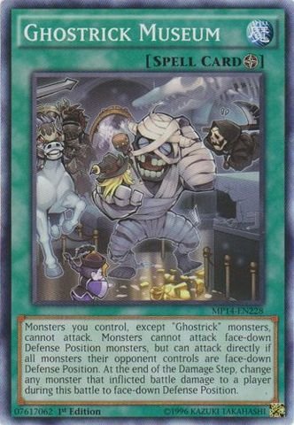 Yu-Gi-Oh! - Ghostrick Museum (MP14-EN228) - Mega Pack 2014 - 1st Edition - Common