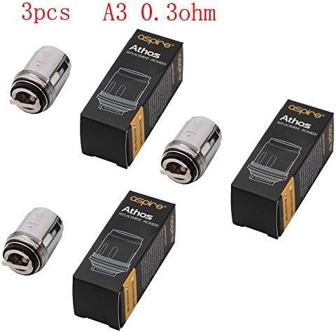 3pcs A3 0.3 Cǒils For As-pire Şpeedȇr KĬT ǞŦhos TAṄK