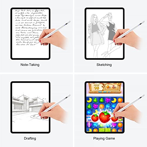 koucoaka Stylus Pen for iPad - Stylus Pencil with Palm Rejection,Tilt,Magnetic Function - Compatible with 2018-2021 iPad Pro (11/12.9 Inch) iPad 6th/7th/8th,iPad Mini 5th,iPad Air 3rd/4th Gen