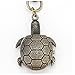 EinCar Alloy Quartz Bronze Keychain Turtle Hanging Pocket Watch