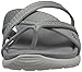 Skechers Cali Women's Breeze Low - Bright Star Flat Sandal,Light Grey,11 M US