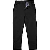 Tapasimme Men's Winter Down Pants - Insulated Windproof Snow Trousers, Loose Utility Puffer Pants Fit for Skiing & Outdoor