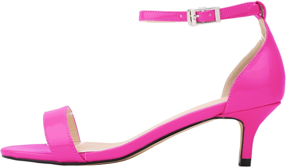 purple open toe shoes