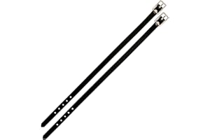 Weaver Leather English Spur Straps Black, 1/2 x 19