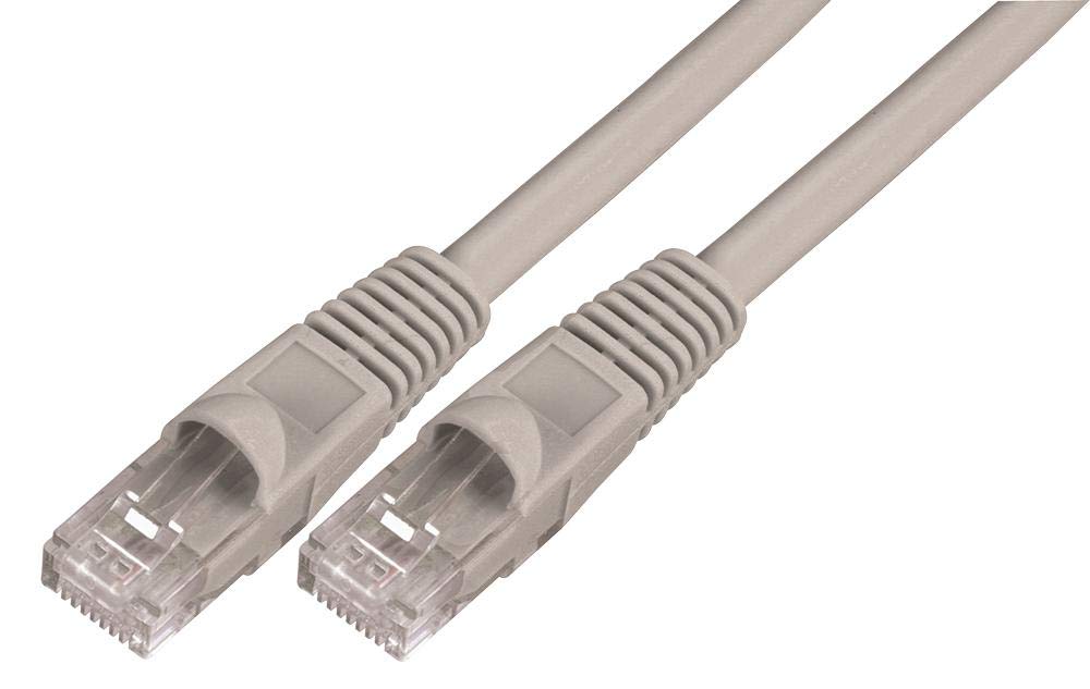 Pro Signal PSG91504 Snagless Cat6 UTP LSOH Ethernet Patch Lead, Grey 5m