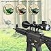 CVLIFE Tactical 3-9X56 Red&Green Mil-dot Illuminated Optics Hunting Air Rifle Scope with Free Mounts