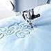 NGOSEW Open Toe Sensormatic Embroidery Free-Motion Foot Work With Pffaff Cat J Machine #820976096 - Snap On