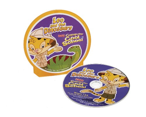 image for Fisher-Price Fun 2 Learn Computer Cool School Software Leo's Dinosaur 