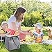 VAGREEZ Lunch Bag, Large Lunch Tote Bag Waterproof Insulated Lunch Bags for Men &Women
