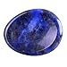 TGS Gems® Sodalite Carved Thumb Irish Worry Stone Healing Crystal Free Pouch Sold by 1pcs