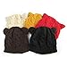 Cocobla Women's Hat Cat Ear Crochet Braided Knit Caps