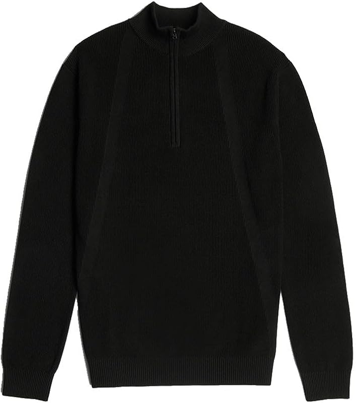 8719965012981 Sweatshirt Masculino Estrutura Meio Fecho, Preto DK Preto D26726-c868-6484, XXL