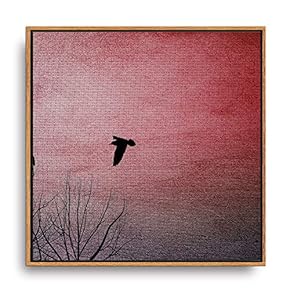 Framed Canvas Wall Art for Living Room, Bedroom Artistic Birds Canvas Prints for Modern Home Decoration Ready to Hang - 16"x16" inches