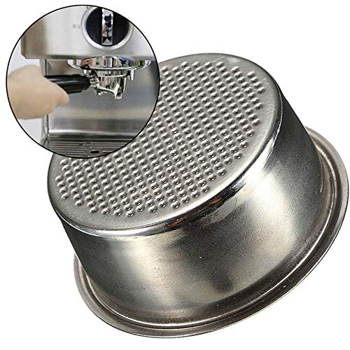 Coffee Filter Basket Silver Stainless Steel Machine 2 Cup 51mm Non Pressurized - Thumbnail 4