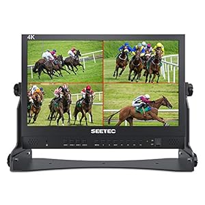 SEETEC ATEM156 15,6 inch live streaming uitzending directeur monitor met 4 HDMI-ingang Quad Split Display voor ATEM Mini…