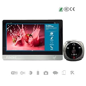 Amazon.com : Funxwe Wi-Fi Video Call Doorbell Monitor GSM