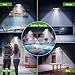 Litom Solar Lights Outdoor, 122 Led Solar Motion Sensor Lights with Wide Angle, Easy to Install, IP65 Waterproof Solar Lights for Front Door, Yard, Garage, Deck-5 Pack