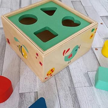 personalised wooden shape sorter
