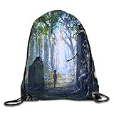 Witcher Large Drawstring Bag Gym Sackpack