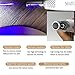 LED Picosecond Pen With Protector Eyeglass, 9 Gear Handheld Blu-ray Picosecond Pen Scar Tattoo Removal Melanin Diluting Freckle Device(US Plug)