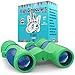 Binoculars for Kids 8x21 by Anzazo - Shock Proof Compact Binoculars Toy for Boys and Girls With High-resolution Real Optics - Best for Bird Watching, Travel, Safari, Adventure, Outdoor Fun