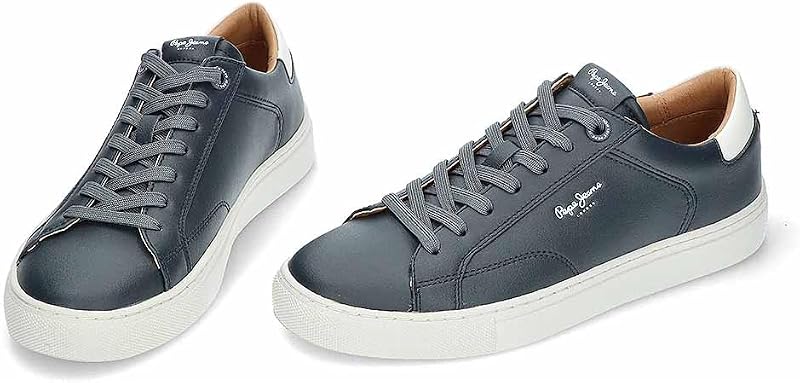 Deportivas para Hombre PMS00048 Joe Basic de la Talla 42 en Color Navy