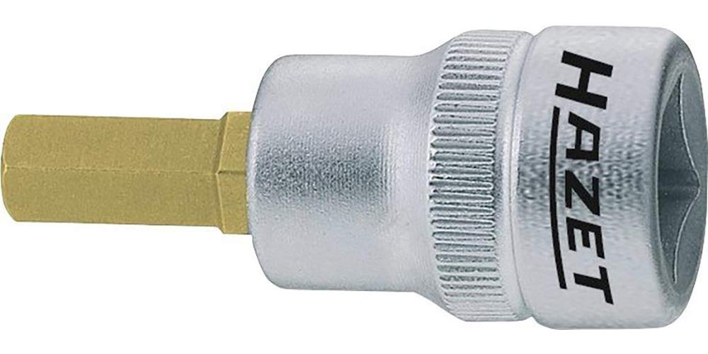 HAZET 8801K-5 Hexagon Profile Screwdriver Socket - CVD-Tin Coated