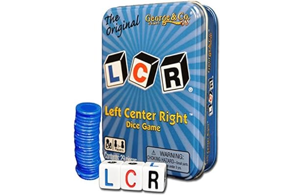 LCR Left Center Right Blue TIN